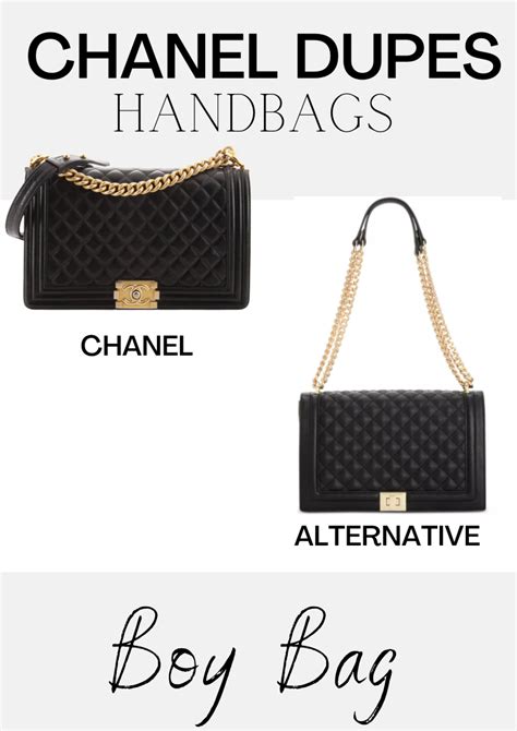 least expensive chanel black boy bag dupe in 2019|cheap chanel bag dupes.